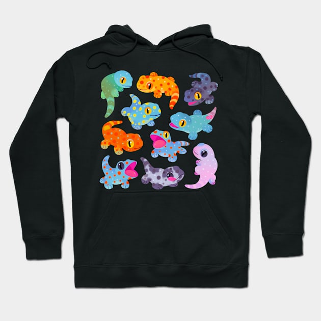 tokay gecko Hoodie by pikaole